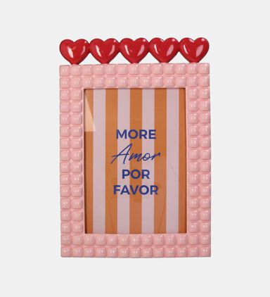 Heart Polyresin Photo Frame