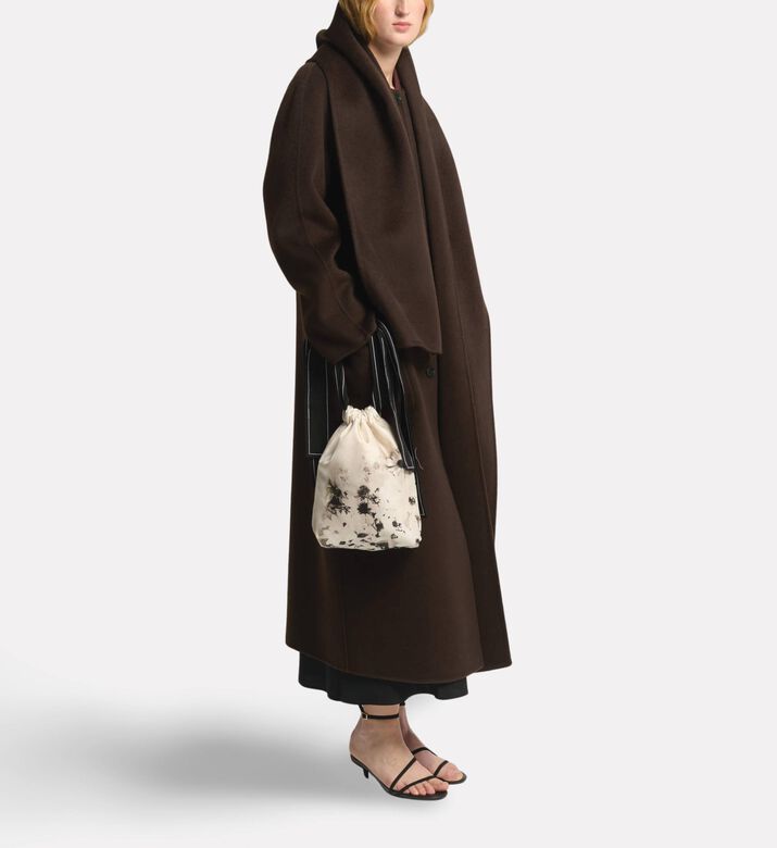 Beatrice B Coat Long, Brown, M, Model View