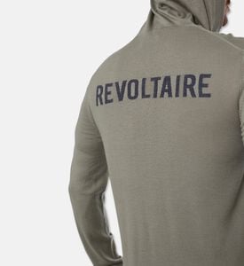 Zadig et Voltaire Ombre Pattern Full-zip Hoodie, Model View