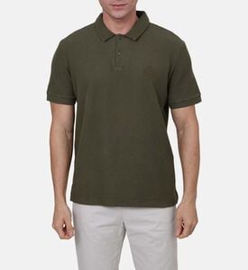 Embroidered Logo-detail Short-sleeve Polo Shirt Embroidered Logo-detail Short-sleeve Polo Shirt