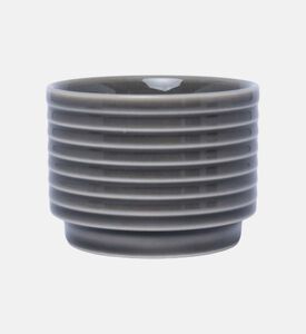 طقم وعاء تقديم بغطاء مكون من قطعتين