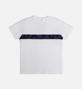 Jules and Juliette Paris Stripe-print Snap Button Closure T-shirt, Packshot View
