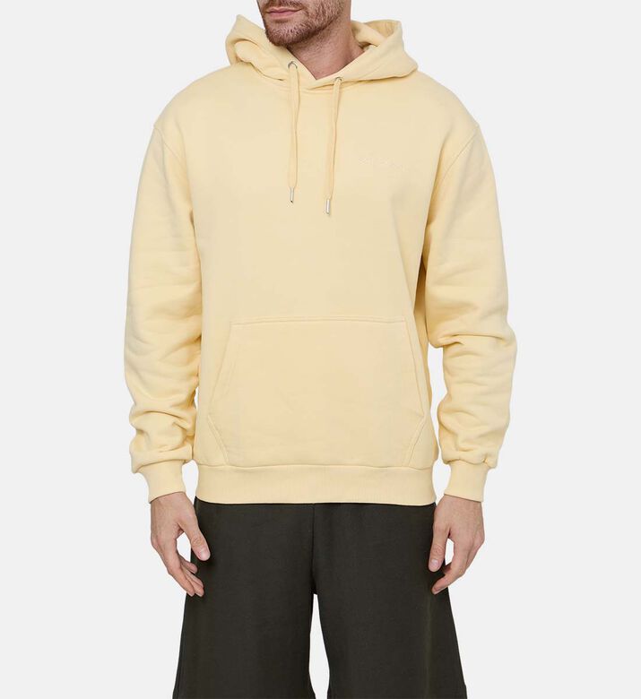 Classic-fit Embroidered Logo Hoodie