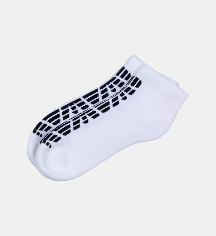 Contrasted Logo Ankle Socks