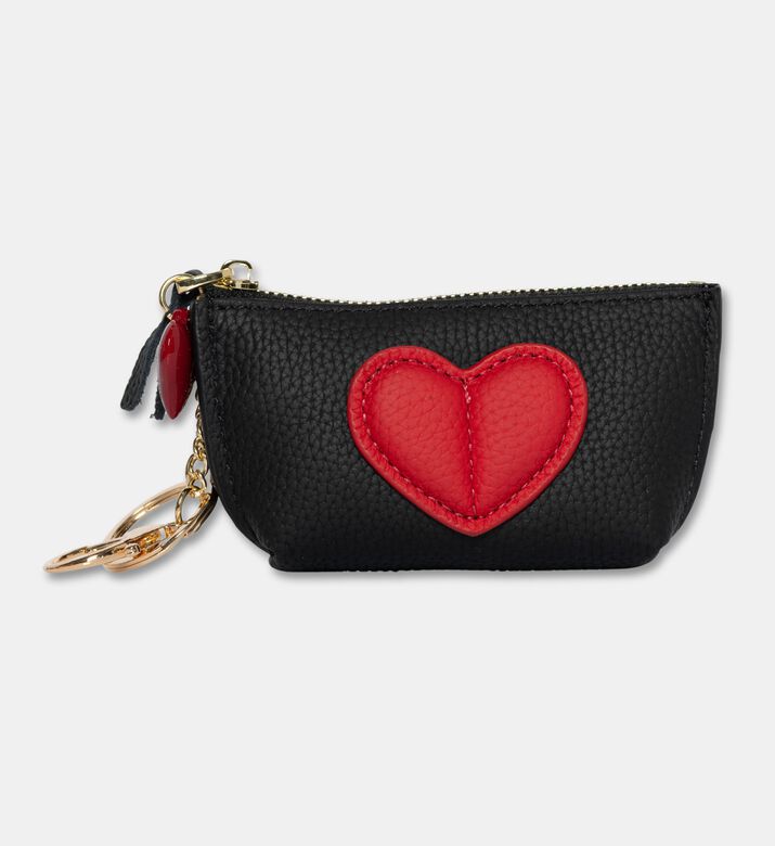 StickyBestie Charm Pouch Love, Black, Packshot View