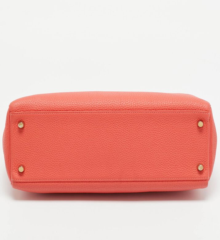 Hermes Preowned Hermes Kelly Leather Retourne Togo Top Handle Bag, Packshot View