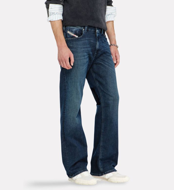 Diesel Wide-leg Stretch Jeans, Model View