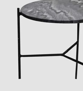 Marble Top Coffee Table 2-pieces Set Marble Top Coffee Table 2-pieces Set