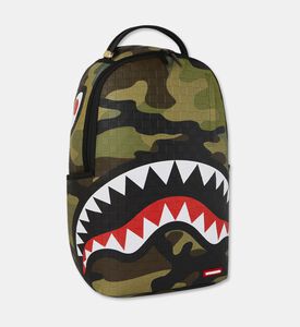 Sprayground Woodland Camo Checkered Backpack, Packshot View