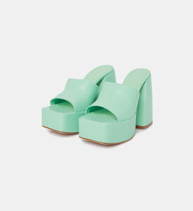 صندل نابا بنعل سميك عالي جلد