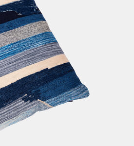 Crow Crewel Embroidered Pillow