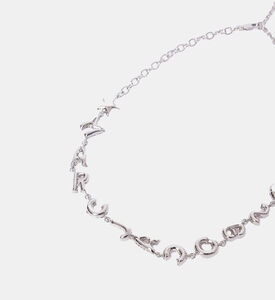 Balloon Letter Silver-plated Necklace Balloon Letter Silver-plated Necklace