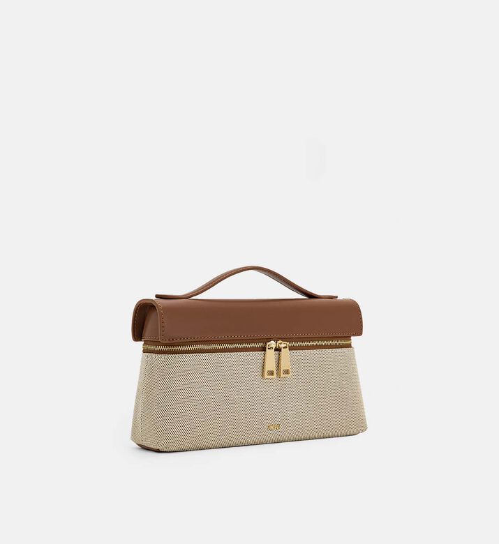 Thea Gold Hardware Top Handle Bag