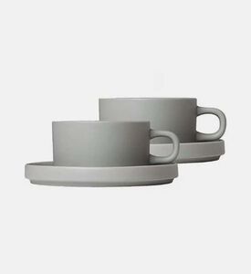 Blomus Mirage Tea Cup 2-piece Set, Packshot View Blomus Mirage Tea Cup 2-piece Set, Packshot View