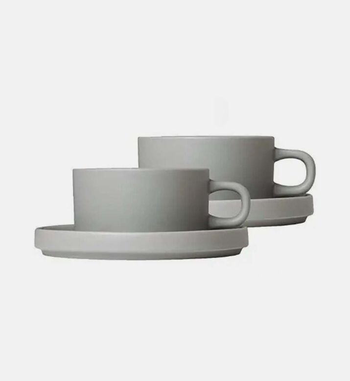 Blomus Mirage Tea Cup 2-piece Set, Packshot View Blomus Mirage Tea Cup 2-piece Set, Packshot View