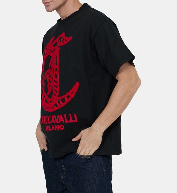 Oversized Logo-embroidery T-shirt Oversized Logo-embroidery T-shirt