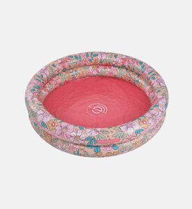 حوض سباحة للأطفال بطبعة أزهار