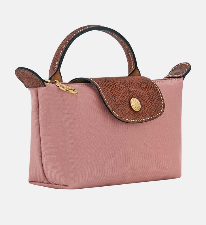 Le Pliage Leather Flap Pouch