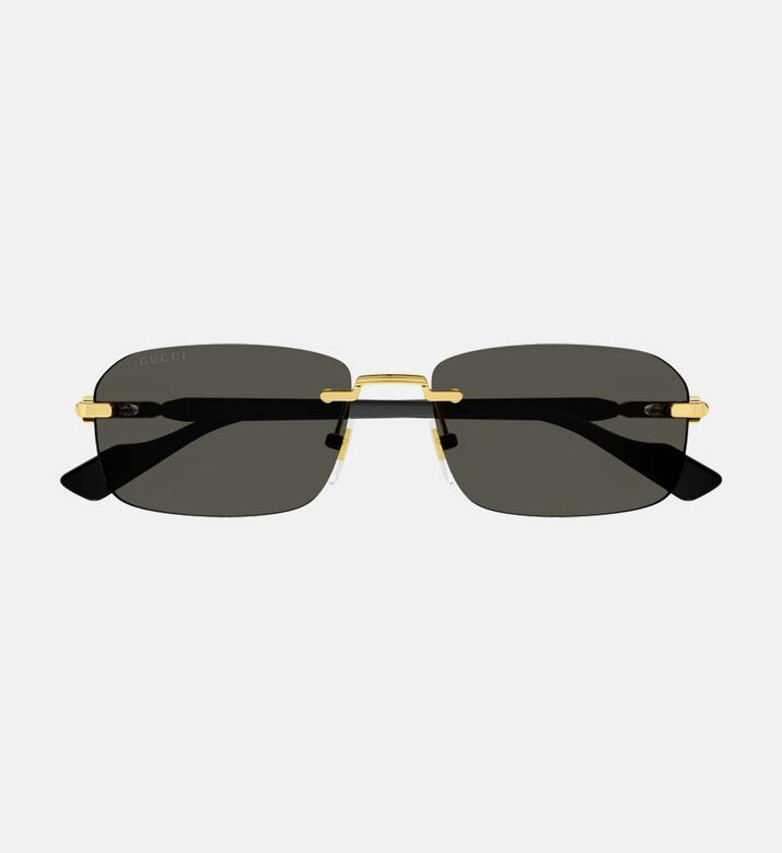 Acetate Rectangular Shape Sunglasses 56