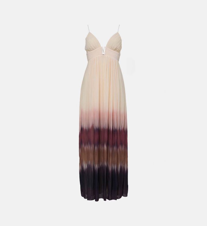 Wila Long Pleated Dress