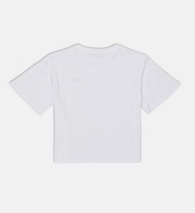 تيشيرت بطبعة شفاه حمراء غرافيكية