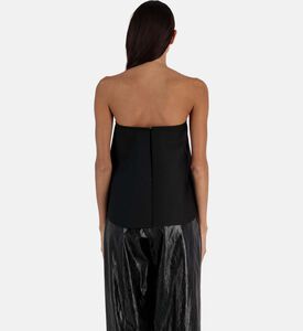 بلوزة كارا بدون أكمام بشكل هرمي