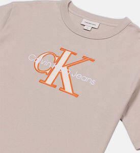 Short-sleeve Embroidered Logo T-shirt