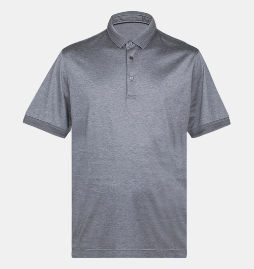 Short-sleeved Jersey Polo Shirt