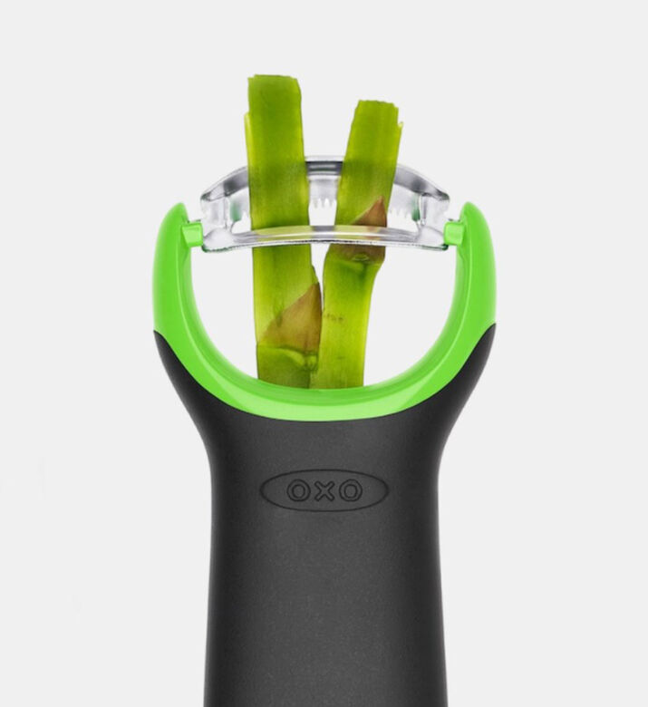 مقشرة تحضير الهليون من الفولاذ المقاوم للصدأ