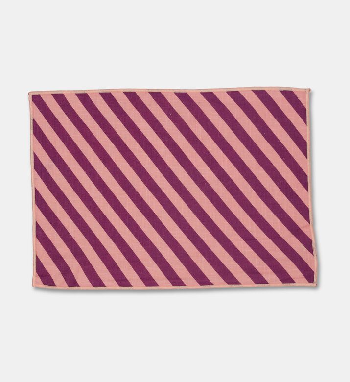 Home Deco and More Linea Striped Placemat, Packshot View