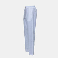 Linen Cotton Elastic Waist Pants