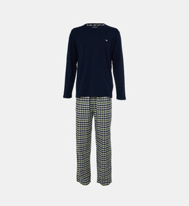 Checkered-print Long-sleeve Pajamas Checkered-print Long-sleeve Pajamas