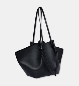 Yuzefi Mochi Suede Large Bag, Black, Packshot View