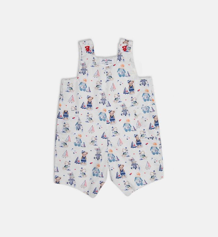 Damien Cotton All-over Print Dungaree