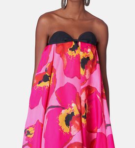Silk Strapless Sweatheart Gown