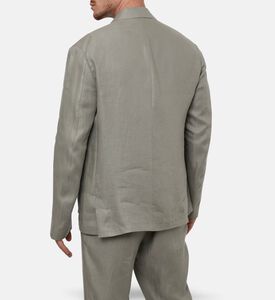 Corneliani Flax Safari Shirt Jacket, Model View