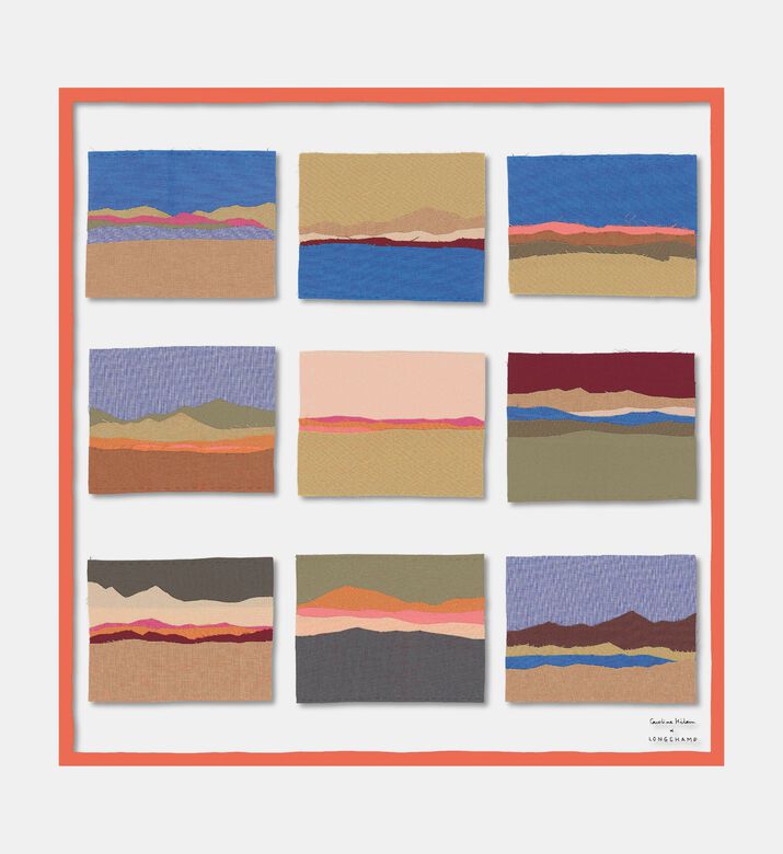Longchamp Scarf Soie, Packshot View