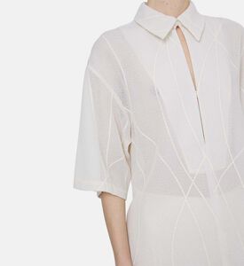 Embroidered Short-sleeve Shirt