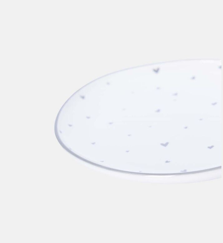 Home Deco and More Heart 4-piece Dessert Plate Set, Packshot View