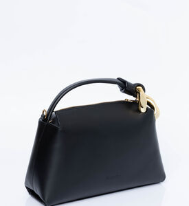 The Corner Leather Top Handle Crossbody Bag