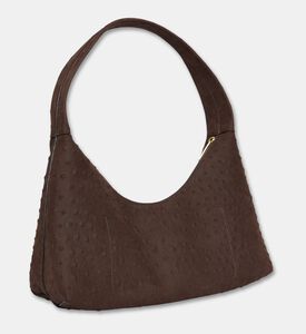 Mansur Gavriel Bag Candy Baguette, Dark-brown, Packshot View