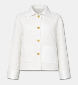 Forte-Forte Cotton Jacquard Work-style Jacket, Packshot View