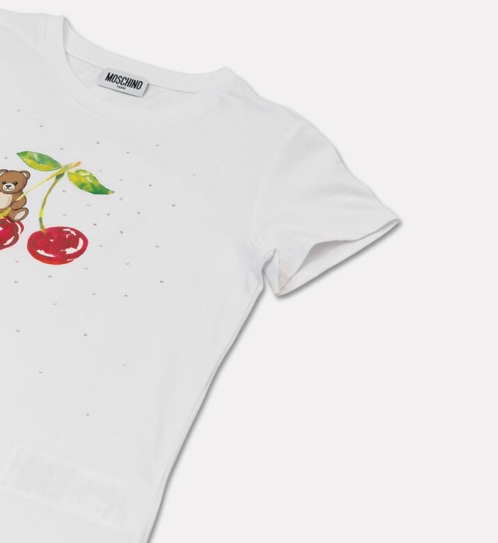 Moschino BKT Cherry Graphic-print T-shirt, Packshot View