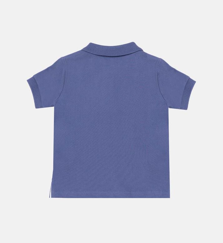 قميص بولو بطبعة شعار بتصميم مناسب قميص بولو بطبعة شعار بتصميم مناسب