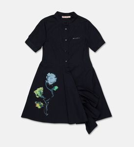 Marni Floral-print Button Closure Dress, Packshot View