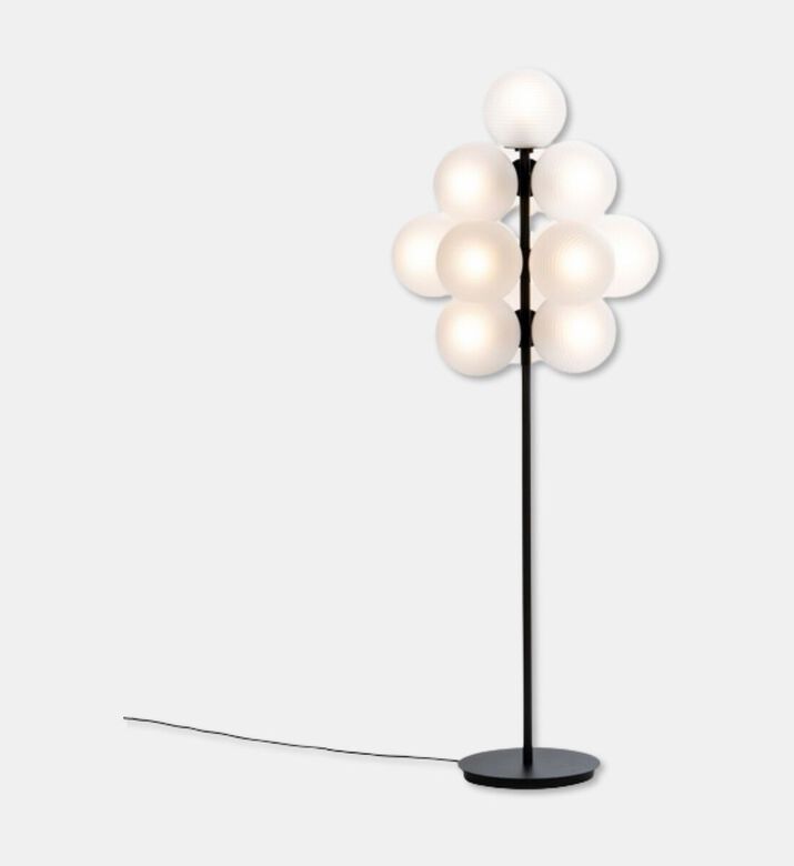 Pulpo Sculptural Globe Cluster Lamp, Black, L, Packshot View