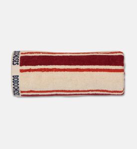 Bobo Choses Cotton Stripped Logo Towel, Packshot View