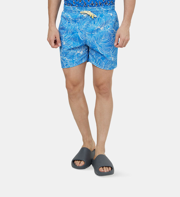 سروال سباحة بطبعة أوراق الإغوانا سروال سباحة بطبعة أوراق الإغوانا