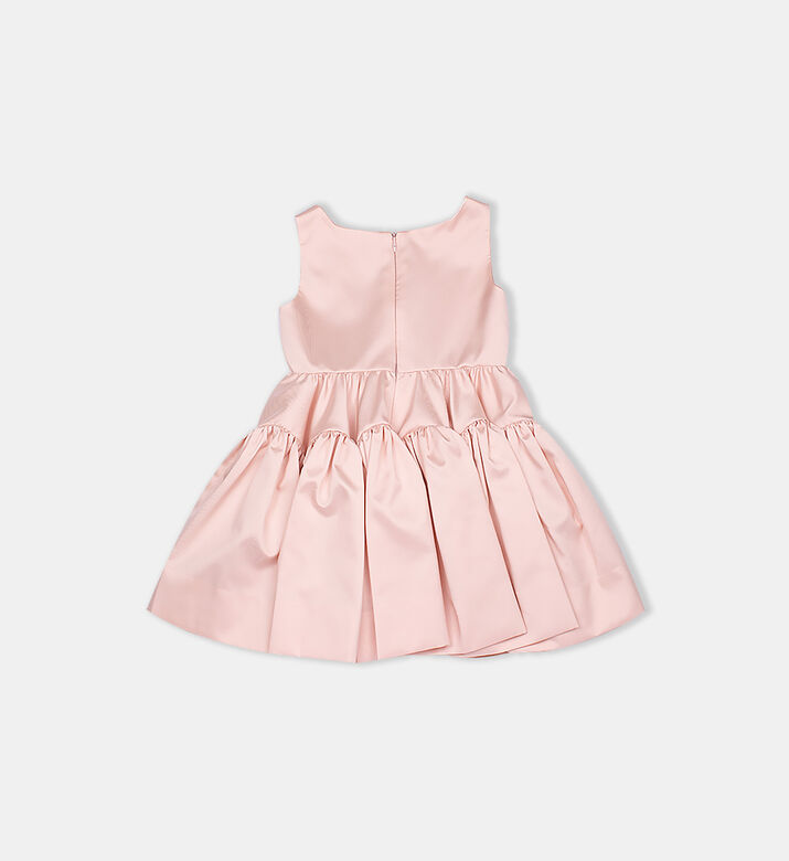 Logo-plaque Sleeveless Flared Dress