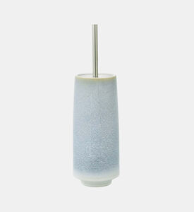 Aquanova Figo Ceramic Toilet Brush Holder, Blue, Packshot View